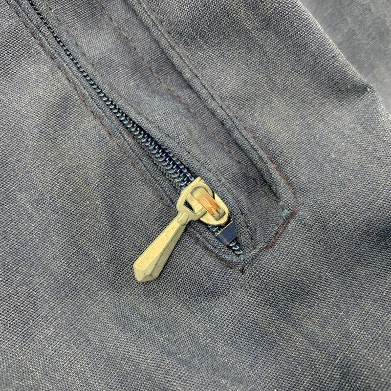 【現状渡し品】【メンズ】 CATALINA VARSITY カタリナ バーシティー IDEALジッパー USA製 80S DERBY JACKET ダービージャケット アウター 146-251105-cs-01-izu サイズ：42 カラー：ネイビー 万代Net店