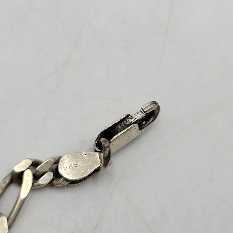 【中古品】【メンズ/レディース】 925 フィガロチェーン ネックレス アクセサリー 192-251112-cs-18-izu カラー：シルバー 万代Net店