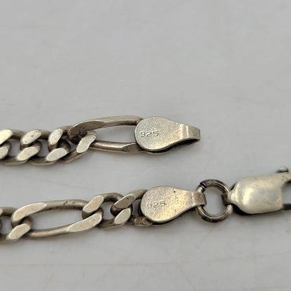 【中古品】【メンズ/レディース】 925 フィガロチェーン ネックレス アクセサリー 192-251112-cs-18-izu カラー：シルバー 万代Net店