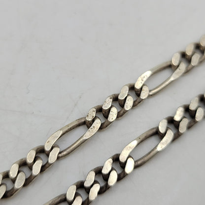 【中古品】【メンズ/レディース】 925 フィガロチェーン ネックレス アクセサリー 192-251112-cs-18-izu カラー：シルバー 万代Net店