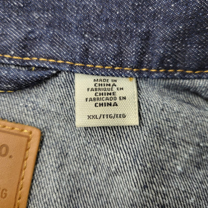 【中古美品】【メンズ】 LEVI'S PREMIUM リーバイス プレミアム PC9-A3174-0002 TYPE 1 TRACKER DENIM JACKET タイプ1 トラッカー デニム ジャケット アウター 147-251105-izu サイズ：XXL カラー：インディゴ 万代Net店