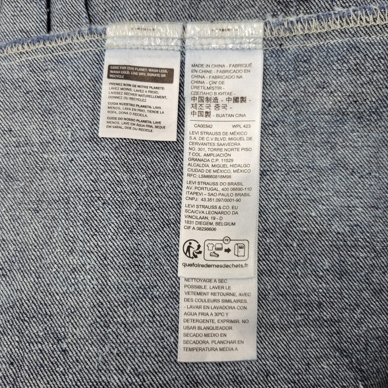 【中古美品】【メンズ】 LEVI'S PREMIUM リーバイス プレミアム PC9-A3174-0002 TYPE 1 TRACKER DENIM JACKET タイプ1 トラッカー デニム ジャケット アウター 147-251105-izu サイズ：XXL カラー：インディゴ 万代Net店