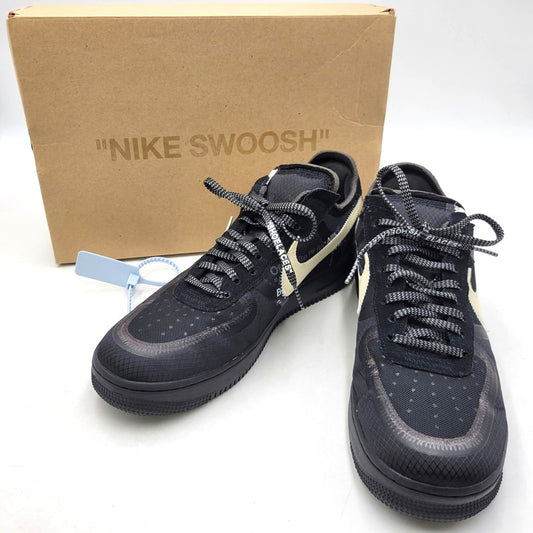 【中古品】【メンズ】 NIKE ナイキ × OFF-WHITE オフホワイト THE 10 : NIKE AIR FORCE 1 LOW AO4606-001 エア フォース 1 ロー スニーカー シューズ 靴 160-251106-as-15-izu サイズ：28.5cm カラー：BLACK/WHITE-CONE-BLACK 万代Net店