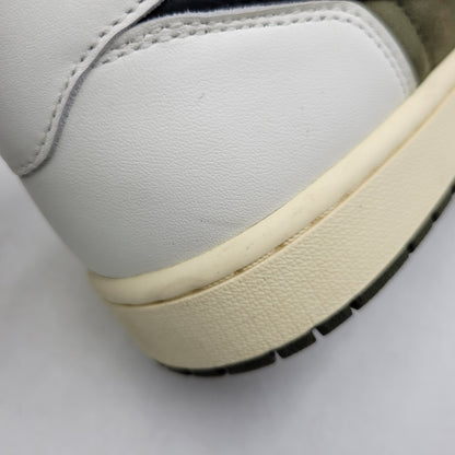 【中古品】【メンズ】 NIKE ナイキ × TRAVIS SCOTT トラヴィススコット AIR JORDAN 1 LOW OG SP DM7866-200 エアジョーダン 1 ロー OG SP スニーカー シューズ 靴 160-251106-as-16-izu サイズ：29.5cm カラー：MEDIUM OLIVE/BLACK-SAIL-MUSLIN 万代Net店