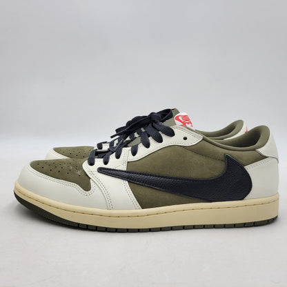 【中古品】【メンズ】 NIKE ナイキ × TRAVIS SCOTT トラヴィススコット AIR JORDAN 1 LOW OG SP DM7866-200 エアジョーダン 1 ロー OG SP スニーカー シューズ 靴 160-251106-as-16-izu サイズ：29.5cm カラー：MEDIUM OLIVE/BLACK-SAIL-MUSLIN 万代Net店