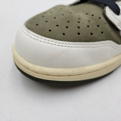 【中古品】【メンズ】 NIKE ナイキ × TRAVIS SCOTT トラヴィススコット AIR JORDAN 1 LOW OG SP DM7866-200 エアジョーダン 1 ロー OG SP スニーカー シューズ 靴 160-251106-as-16-izu サイズ：29.5cm カラー：MEDIUM OLIVE/BLACK-SAIL-MUSLIN 万代Net店