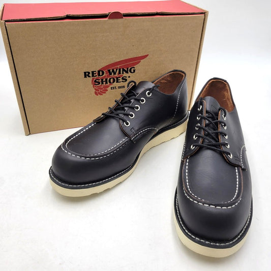 【中古品】【メンズ】 RED WING レッドウィング CLASSIC MOC OXFORD 8090 クラシックモック オックスフォード USA製 シューズ 靴 164-251106-as-20-izu サイズ：29cm カラー：ブラック 万代Net店