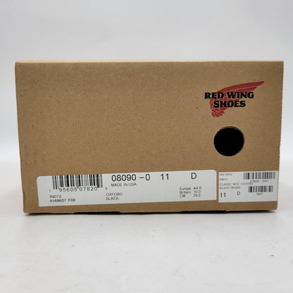 【中古品】【メンズ】 RED WING レッドウィング CLASSIC MOC OXFORD 8090 クラシックモック オックスフォード USA製 シューズ 靴 164-251106-as-20-izu サイズ：29cm カラー：ブラック 万代Net店