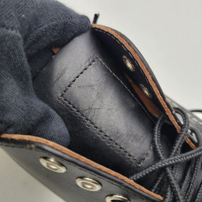 【中古品】【メンズ】 RED WING レッドウィング CLASSIC MOC OXFORD 8090 クラシックモック オックスフォード USA製 シューズ 靴 164-251106-as-20-izu サイズ：29cm カラー：ブラック 万代Net店