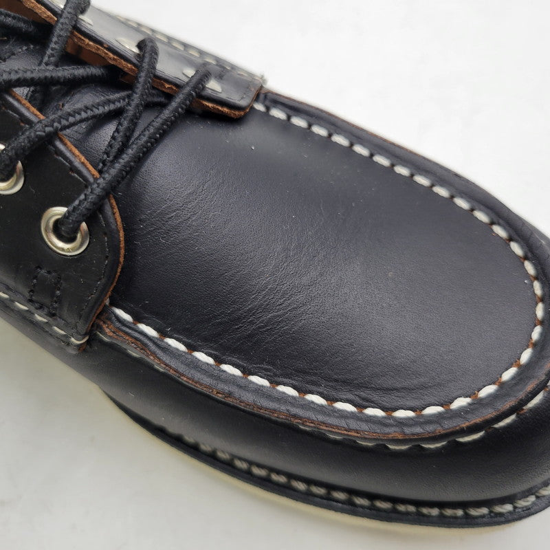 【中古品】【メンズ】 RED WING レッドウィング CLASSIC MOC OXFORD 8090 クラシックモック オックスフォード USA製 シューズ 靴 164-251106-as-20-izu サイズ：29cm カラー：ブラック 万代Net店