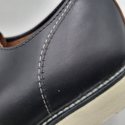 【中古品】【メンズ】 RED WING レッドウィング CLASSIC MOC OXFORD 8090 クラシックモック オックスフォード USA製 シューズ 靴 164-251106-as-20-izu サイズ：29cm カラー：ブラック 万代Net店