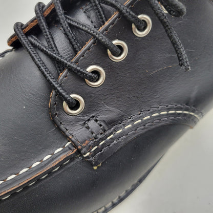 【中古品】【メンズ】 RED WING レッドウィング CLASSIC MOC OXFORD 8090 クラシックモック オックスフォード USA製 シューズ 靴 164-251106-as-20-izu サイズ：29cm カラー：ブラック 万代Net店