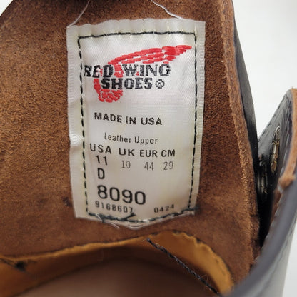 【中古品】【メンズ】 RED WING レッドウィング CLASSIC MOC OXFORD 8090 クラシックモック オックスフォード USA製 シューズ 靴 164-251106-as-20-izu サイズ：29cm カラー：ブラック 万代Net店