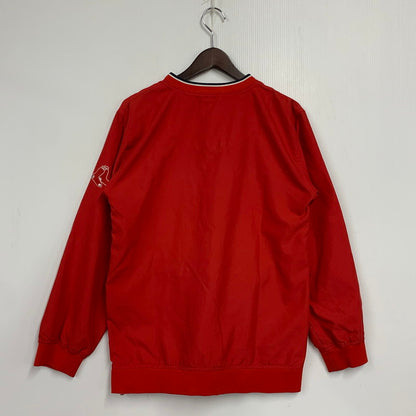 【現状渡し品】【メンズ】 NIKE TEAM ナイキチーム RED SOX NYLON PULLOVER JACKET レッドソックス ナイロン プルオーバー ジャケット 146-251112-as-16-izu サイズ：L カラー：レッド 万代Net店