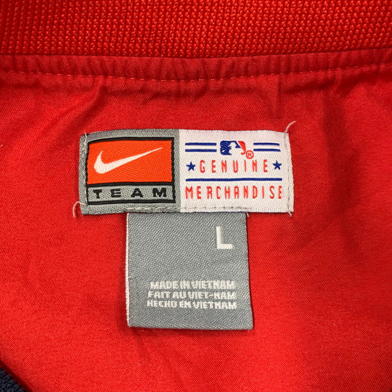 【現状渡し品】【メンズ】 NIKE TEAM ナイキチーム RED SOX NYLON PULLOVER JACKET レッドソックス ナイロン プルオーバー ジャケット 146-251112-as-16-izu サイズ：L カラー：レッド 万代Net店