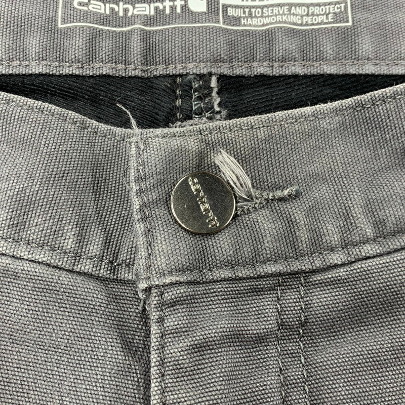【中古品】【メンズ】 Carhartt カーハート KNIT LINED RUGGED FLEX PAINTER PANTS 103342-039 ペインターパンツ ボトムス 158-251112-as-17-izu サイズ：30×32 カラー：グレー系 万代Net店