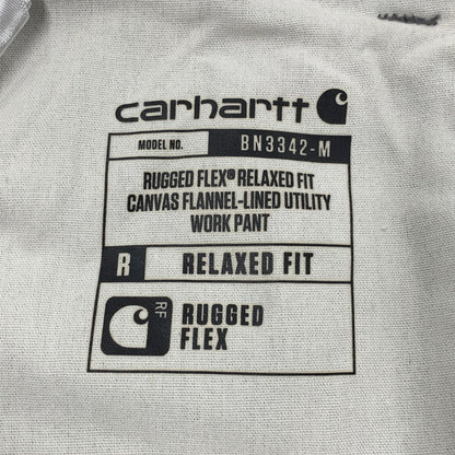 【中古品】【メンズ】 Carhartt カーハート KNIT LINED RUGGED FLEX PAINTER PANTS 103342-039 ペインターパンツ ボトムス 158-251112-as-17-izu サイズ：30×32 カラー：グレー系 万代Net店