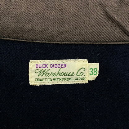 【中古品】【メンズ】 LS COTTON BLANKET SHIRT ロングスリーブ コットン ブランケット シャツ 長袖 トップス 145-251106-as-05-izu サイズ：38 カラー：ネイビー 万代Net店