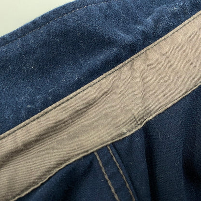 【中古品】【メンズ】 LS COTTON BLANKET SHIRT ロングスリーブ コットン ブランケット シャツ 長袖 トップス 145-251106-as-05-izu サイズ：38 カラー：ネイビー 万代Net店
