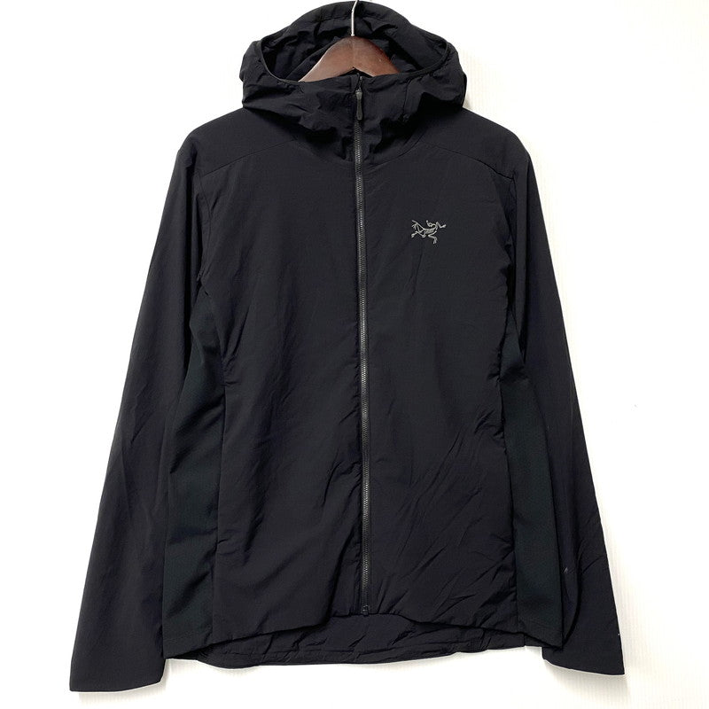 【中古品】【メンズ】 ARC'TERYX アークテリクス ATOM SL HOODY X000009560 アトム SL フーディ ジャケット アウター 144-251106-as-01-izu サイズ：S カラー：ブラック 万代Net店