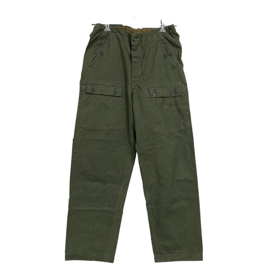 【中古品】【メンズ】 GERMAN ARMY ジャーマン アーミー 東ドイツ軍 MILITARY PANTS ミリタリー パンツ ボトムス ズボン 157-251117-cs-13-izu サイズ：L/E カラー：カーキ 万代Net店