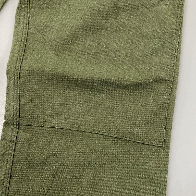 【中古品】【メンズ】 GERMAN ARMY ジャーマン アーミー 東ドイツ軍 MILITARY PANTS ミリタリー パンツ ボトムス ズボン 157-251117-cs-13-izu サイズ：L/E カラー：カーキ 万代Net店