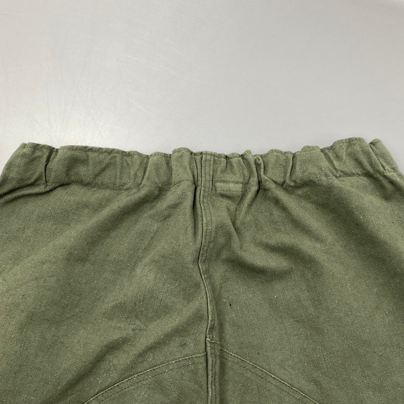 【中古品】【メンズ】 GERMAN ARMY ジャーマン アーミー 東ドイツ軍 MILITARY PANTS ミリタリー パンツ ボトムス ズボン 157-251117-cs-13-izu サイズ：L/E カラー：カーキ 万代Net店