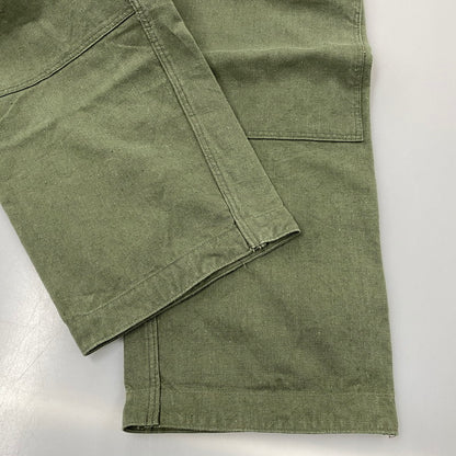 【中古品】【メンズ】 GERMAN ARMY ジャーマン アーミー 東ドイツ軍 MILITARY PANTS ミリタリー パンツ ボトムス ズボン 157-251117-cs-13-izu サイズ：L/E カラー：カーキ 万代Net店