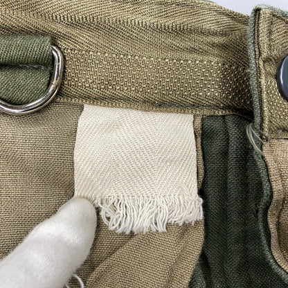 【中古品】【メンズ】 GERMAN ARMY ジャーマン アーミー 東ドイツ軍 MILITARY PANTS ミリタリー パンツ ボトムス ズボン 157-251117-cs-13-izu サイズ：L/E カラー：カーキ 万代Net店