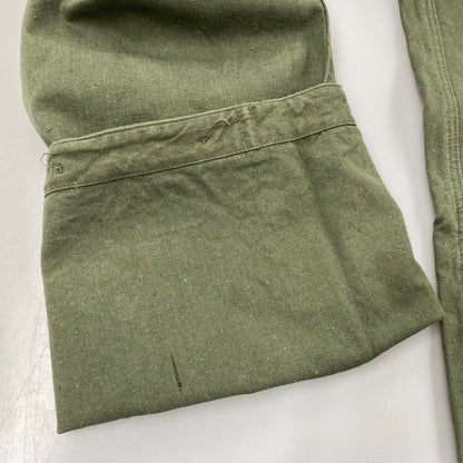 【中古品】【メンズ】 GERMAN ARMY ジャーマン アーミー 東ドイツ軍 MILITARY PANTS ミリタリー パンツ ボトムス ズボン 157-251117-cs-13-izu サイズ：L/E カラー：カーキ 万代Net店