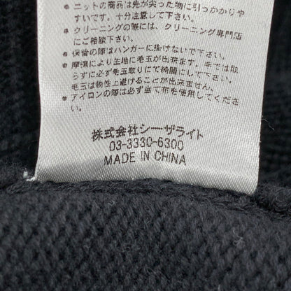 【中古品】【メンズ】 OPENING ACT オープニング アクト OPA200763 DAMAGE COTTON KNIT SWEATER ダメージ コットン ニット セーター トップス 長袖 140-251107-cs-30-izu サイズ：L カラー：ブラック 万代Net店