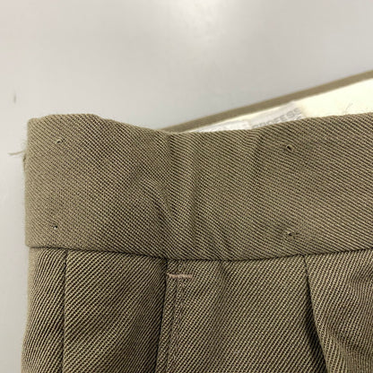 【中古品】【メンズ】 MONSIEUR ムッシュ USA製 3TUCK WIDE SLACKS 3タック ワイド スラックス ボトムス パンツ 157-251120-km-01-izu サイズ：38R カラー：KHAKI 万代Net店