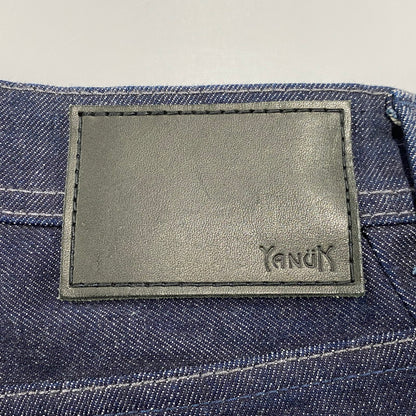 【中古品】【メンズ】 57121260 HIGH WAIST SLIM TAPERED DENIM PANTS ハイウエスト スリム テーパード デニム パンツ ボトムス ズボン 168-251112-cs-10-izu サイズ：26 カラー：インディゴ 万代Net店
