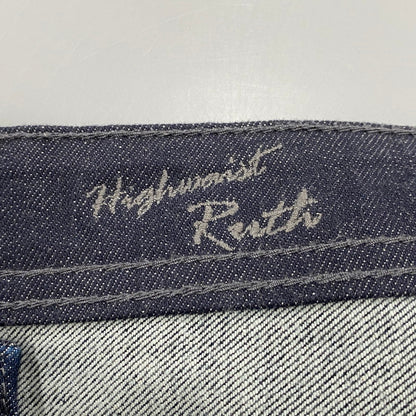 【中古品】【メンズ】 57121260 HIGH WAIST SLIM TAPERED DENIM PANTS ハイウエスト スリム テーパード デニム パンツ ボトムス ズボン 168-251112-cs-10-izu サイズ：26 カラー：インディゴ 万代Net店