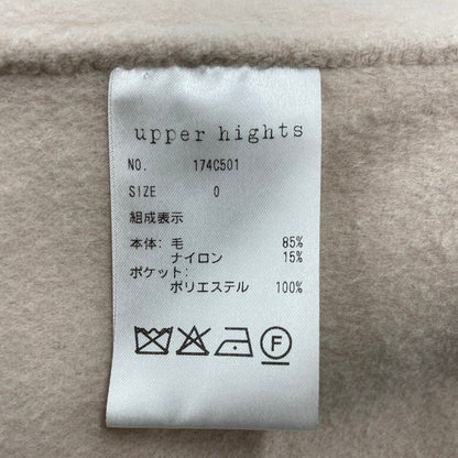 【中古品】【レディース】 UPPER HIGHTS アッパーハイツ CHESTER COAT 174C501 チェスターコート アウター 168-251112-as-35-izu カラー：ライトピンク 万代Net店
