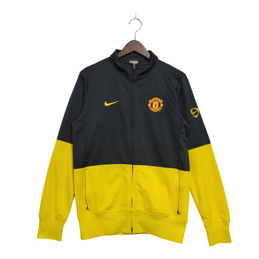 【中古品】【メンズ】 NIKE ナイキ MANCHESTER UNITED TRACK JACKET 355106-017 マンチェスター ユナイテッド トラックジャケット 146-251112-as-20-izu サイズ：M カラー：ブラック×イエロー 万代Net店