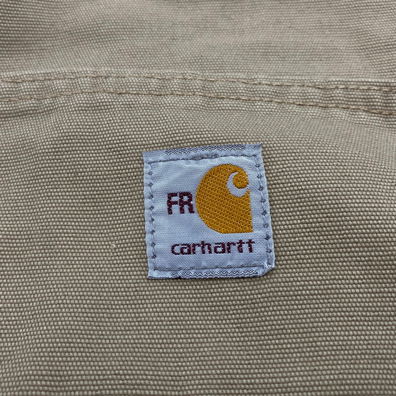 【中古品】【メンズ】 CARHARTT FR カーハート フレームレジスタント FRB240 GKH メキシコ製 00S CANVAS CARGO PANT キャンバス カーゴ パンツ ボトムス ズボン 157-251112-cs-13-izu サイズ：31×34 カラー：GOLDEN KHAKI 万代Net店