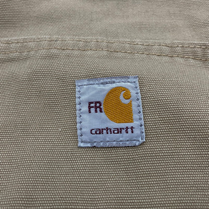 【中古品】【メンズ】 CARHARTT FR カーハート フレームレジスタント FRB240 GKH メキシコ製 00S CANVAS CARGO PANT キャンバス カーゴ パンツ ボトムス ズボン 157-251112-cs-13-izu サイズ：31×34 カラー：GOLDEN KHAKI 万代Net店