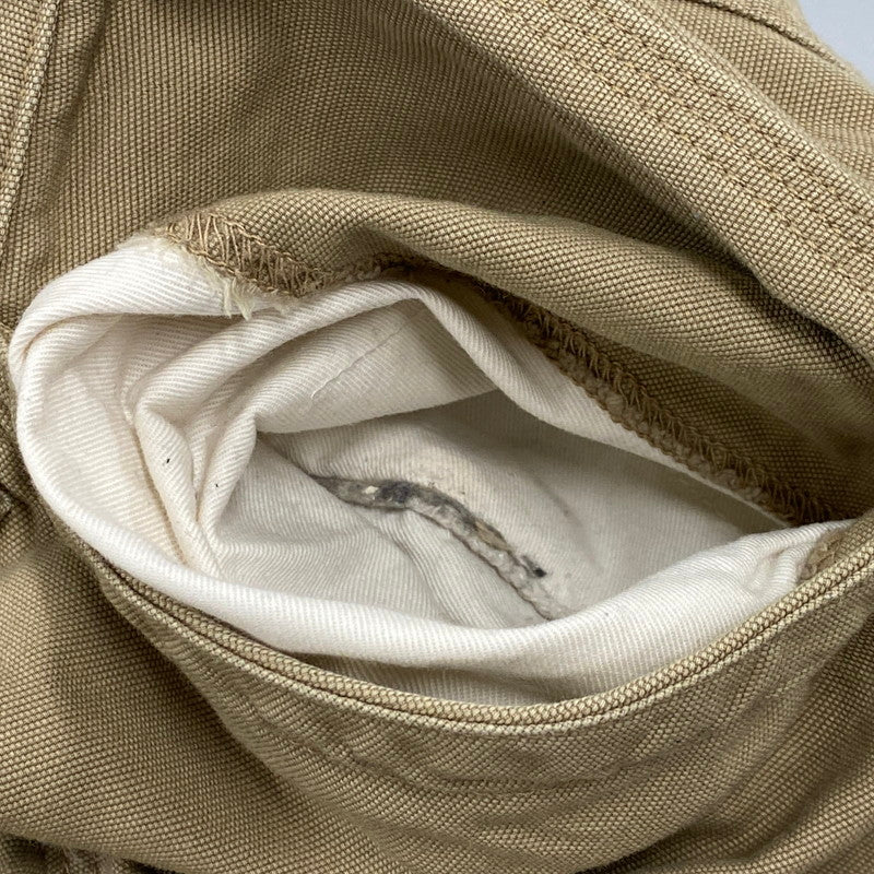 【中古品】【メンズ】 CARHARTT FR カーハート フレームレジスタント FRB240 GKH メキシコ製 00S CANVAS CARGO PANT キャンバス カーゴ パンツ ボトムス ズボン 157-251112-cs-13-izu サイズ：31×34 カラー：GOLDEN KHAKI 万代Net店