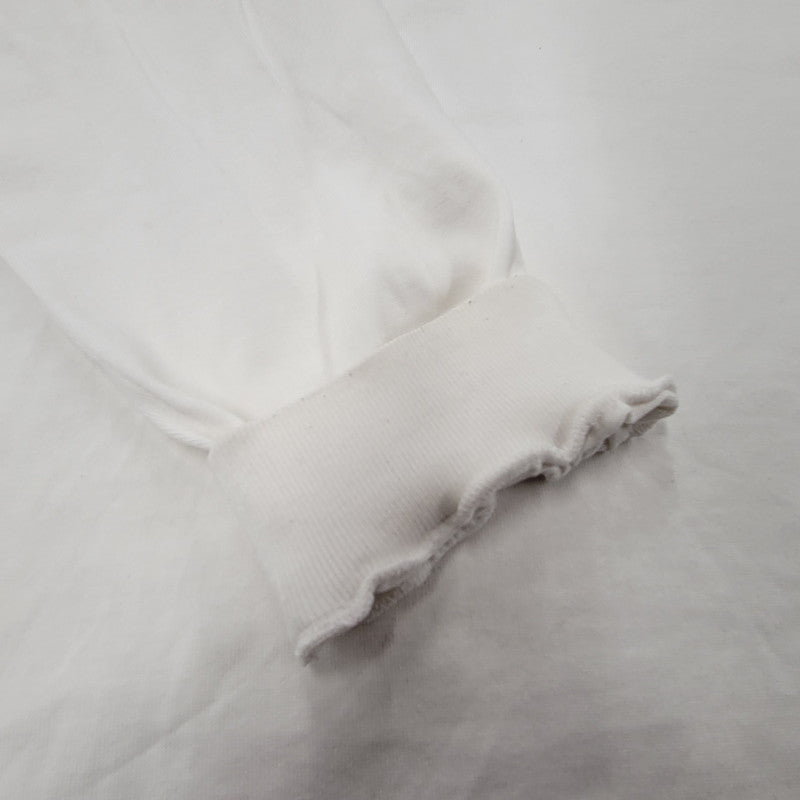 【中古品】【メンズ】 AURALEE オーラリー LUSTER PLAITING L/S TEE A00SP01GT ラスター プレーティング ロングスリーブ Tシャツ 長袖 トップス 140-251112-as-22-izu サイズ：4 カラー：ホワイト 万代Net店