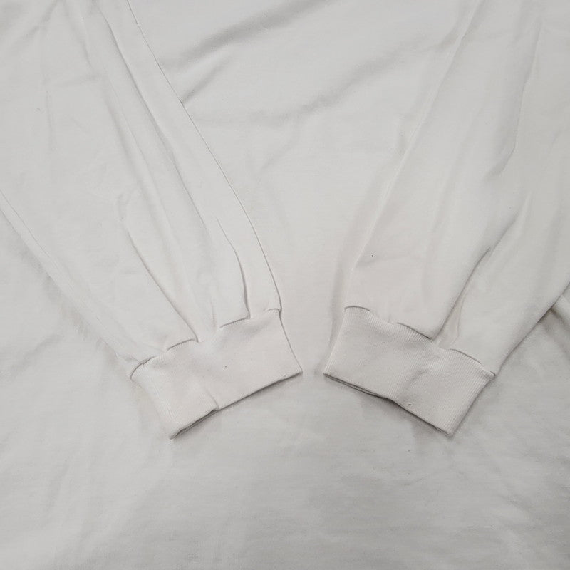 【中古品】【メンズ】 AURALEE オーラリー LUSTER PLAITING L/S TEE A00SP01GT ラスター プレーティング ロングスリーブ Tシャツ 長袖 トップス 140-251112-as-22-izu サイズ：4 カラー：ホワイト 万代Net店