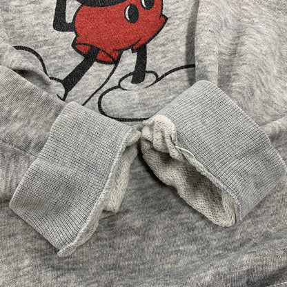 【中古品】【メンズ】 DISNEY ディズニー 80S MICKEY SWEATSHIRT ミッキー スウェットシャツ トップス 長袖 146-251107-cs-27-izu サイズ：M カラー：グレー 万代Net店