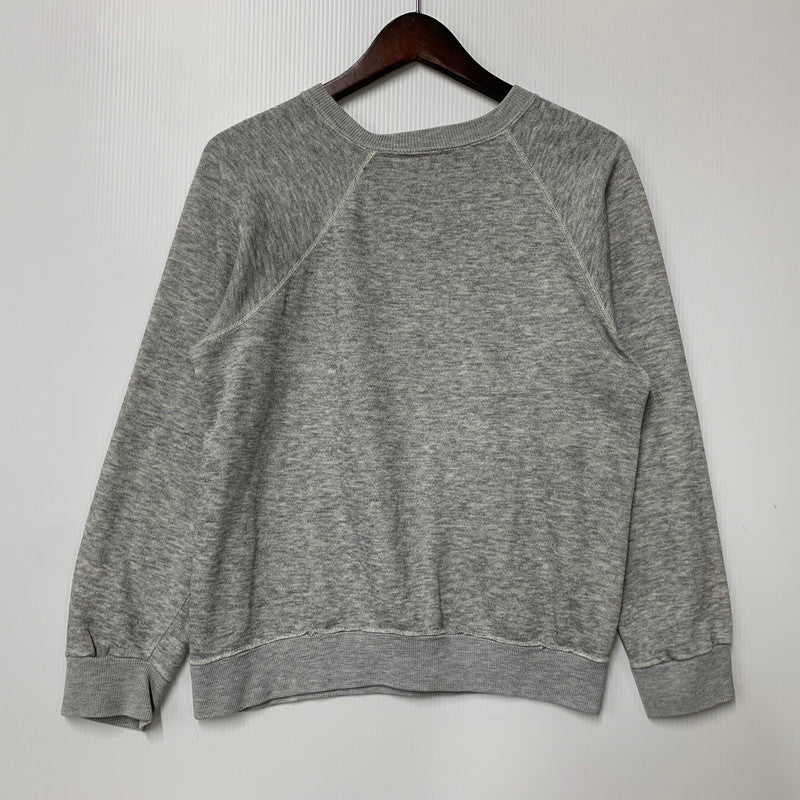 【中古品】【メンズ】 DISNEY ディズニー 80S MICKEY SWEATSHIRT ミッキー スウェットシャツ トップス 長袖 146-251107-cs-27-izu サイズ：M カラー：グレー 万代Net店
