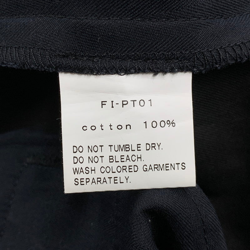 【中古品】【メンズ】 AFIIT アフィット FI-PT01 OG MOLESKIN SLACKS オーガニックコットン モールスキン スラックス ボトムス ズボン 151-251107-cs-21-izu サイズ：1 カラー：ブラック 万代Net店