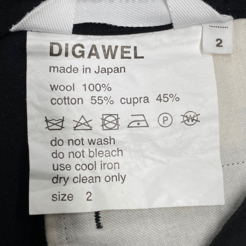 【中古品】【メンズ】 WOOL SLACKS PANT ウール スラックス パンツ ボトムス ズボン 151-251112-cs-11-izu サイズ：2 カラー：ブラック 万代Net店