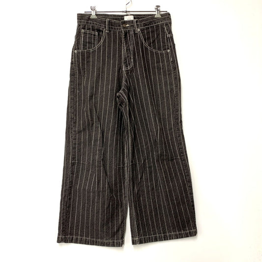 【中古品】【メンズ】 BLESS U ブレスユー BU STRIPE DENIM BU0088 ストライプ デニム パンツ ボトムス 153-251108-as-07-izu サイズ：L カラー：ブラック系 万代Net店