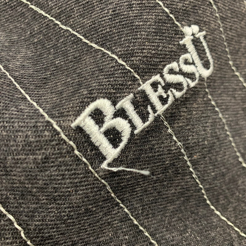 【中古品】【メンズ】 BLESS U ブレスユー BU STRIPE DENIM BU0088 ストライプ デニム パンツ ボトムス 153-251108-as-07-izu サイズ：L カラー：ブラック系 万代Net店