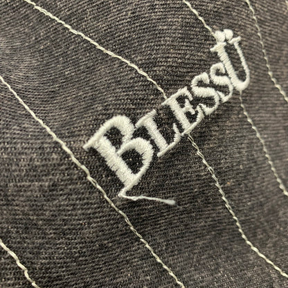 【中古品】【メンズ】 BLESS U ブレスユー BU STRIPE DENIM BU0088 ストライプ デニム パンツ ボトムス 153-251108-as-07-izu サイズ：L カラー：ブラック系 万代Net店