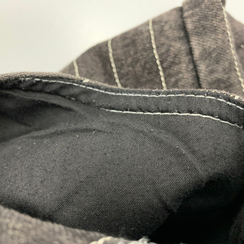 【中古品】【メンズ】 BLESS U ブレスユー BU STRIPE DENIM BU0088 ストライプ デニム パンツ ボトムス 153-251108-as-07-izu サイズ：L カラー：ブラック系 万代Net店