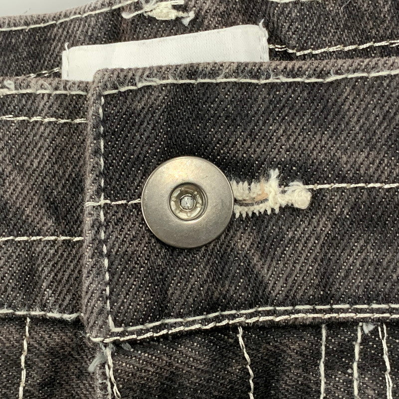 【中古品】【メンズ】 BLESS U ブレスユー BU STRIPE DENIM BU0088 ストライプ デニム パンツ ボトムス 153-251108-as-07-izu サイズ：L カラー：ブラック系 万代Net店